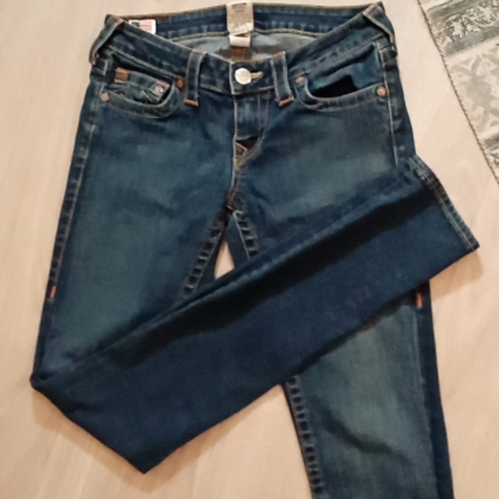 True Religion Stella Skinny mid rise Jean